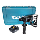Makita DHR 202 M1W Trapano a percussione a batteria 18 V 20 mm 2,0 J bianco + 1x batteria ricaricabile 4,0 Ah + custodia - senza caricabatterie