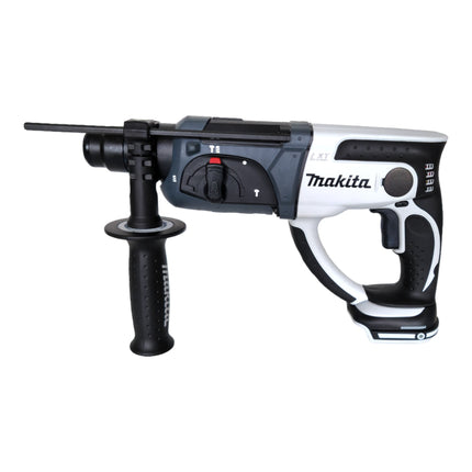 Makita DHR 202 RF1W Taladro percutor sin cable 18 V 20 mm 2,0 J blanco + 1x batería recargable 3,0 Ah + cargador + maletín