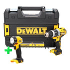 DeWalt DCD 796 NT Akku Schlagbohrschrauber 18 V 70 Nm Brushless + TSTAK + DeWalt DCL 040 18V XR Li-Ion Akku Lampe