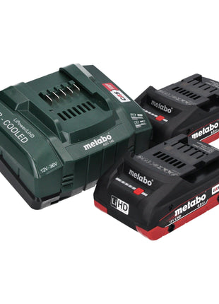 Metabo BS 18 LTX BL I Akku Bohrschrauber 18 V 130 Nm Brushless + 2x LiHD Akku 4,0 Ah + Ladegerät