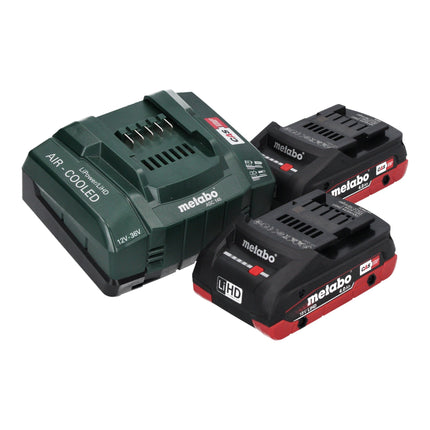 Metabo BS 18 LTX BL I Perceuse-visseuse sans fil 18 V 130 Nm Brushless + 2x batterie LiHD 4,0 Ah + chargeur