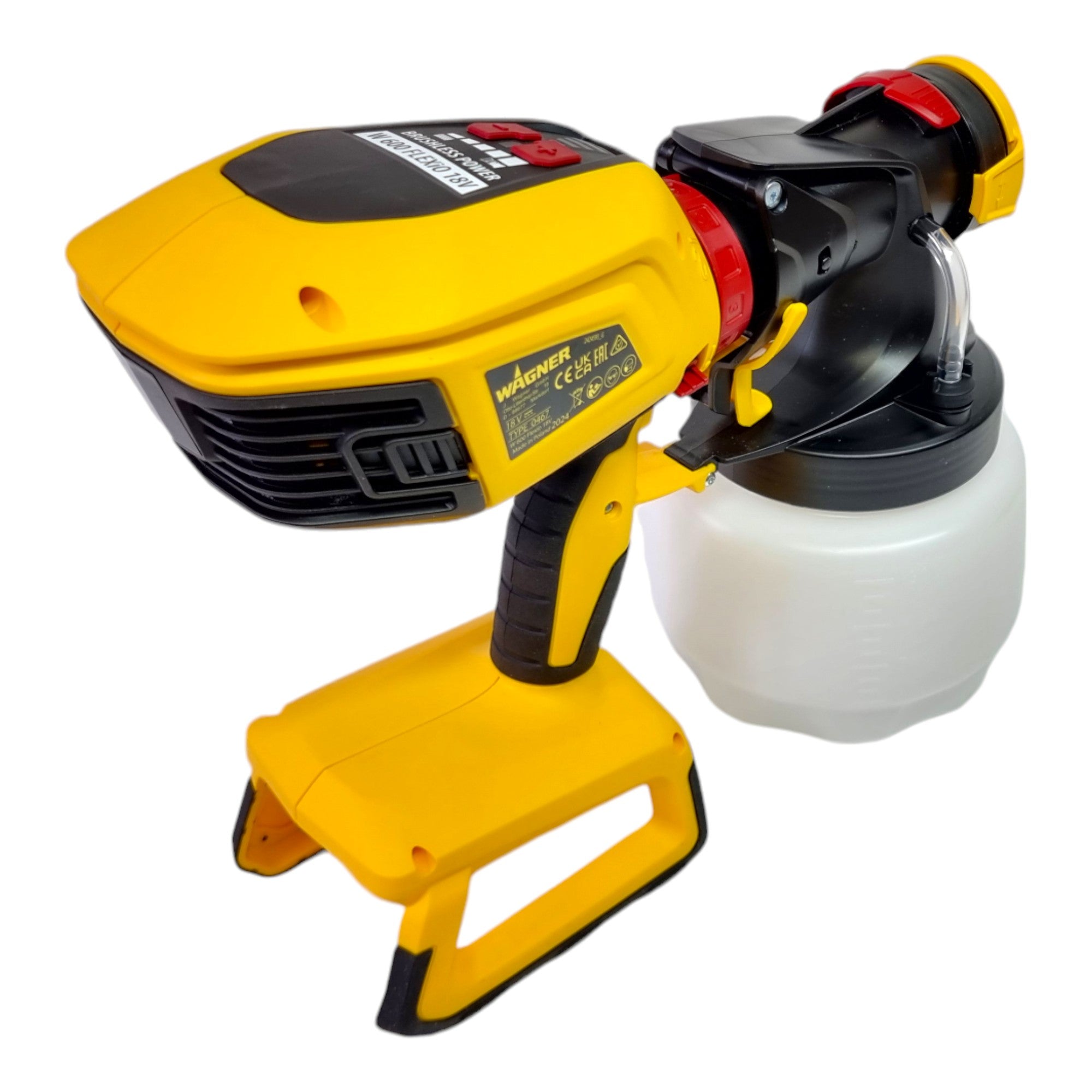 Wagner W600 FLEXiO Universal Sprayer Akku Farbspruehsystem 18 V POWER FOR ALL Brushless 2420174 Zubehoer ohne Akku ohne Ladegeraet 2 - toolbrothers