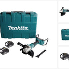 Makita DGA 900 TKX2 Akku Winkelschleifer 36V ( 2x18V ) 230mm Brushless + 2x Akku 5,0Ah + Ezynut + Koffer - ohne Ladegerät - Toolbrothers