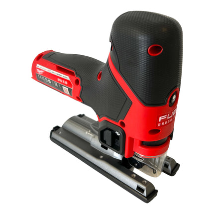 Sierra de calar a batería Milwaukee M12 FJS-252 12 V 22 mm sin escobillas + 2x baterías 2,5 Ah + cargador