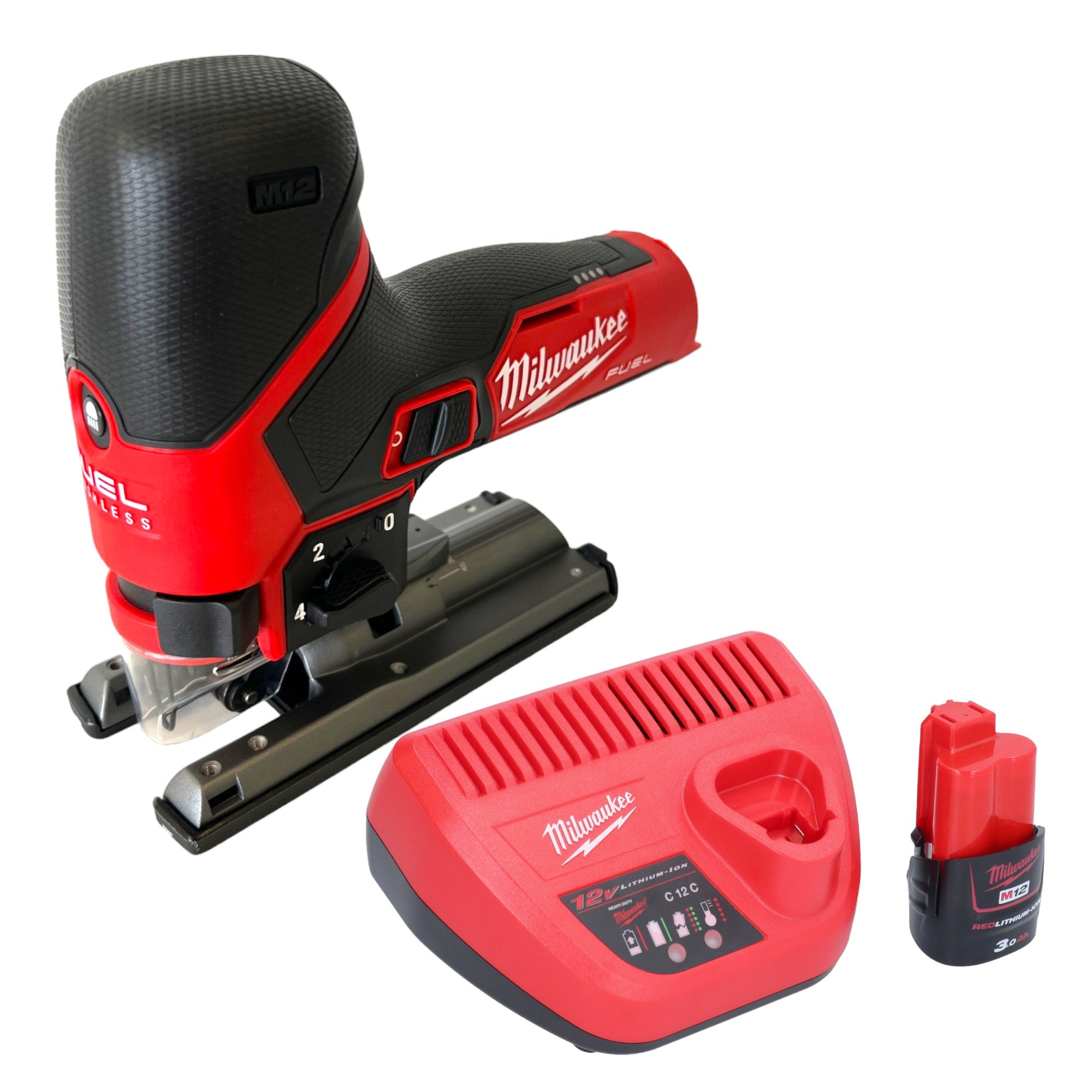 Milwaukee M12 FJS 301 Akku Stichsaege 12 V 22 mm Brushless 1x Akku 3 0 Ah Ladegeraet 0 - toolbrothers