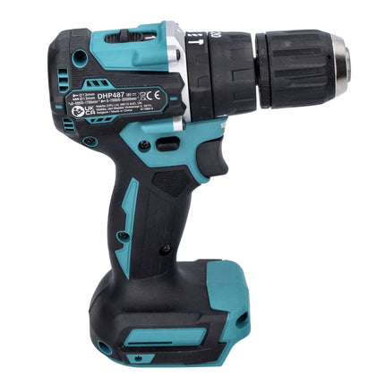 Toolbrothers RHINO L maletín de herramientas Basic ULTRA Custom con inserto de espuma y taladro de impacto inalámbrico Makita DHP 487 Z 18 V 40 Nm Brushless Solo