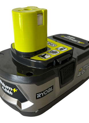 Batería Ryobi RB18L40 18 V 4,0 Ah / 4000 mAh Li-Ion ONE+ 2 piezas (2x 5133001907) con indicador de nivel de carga