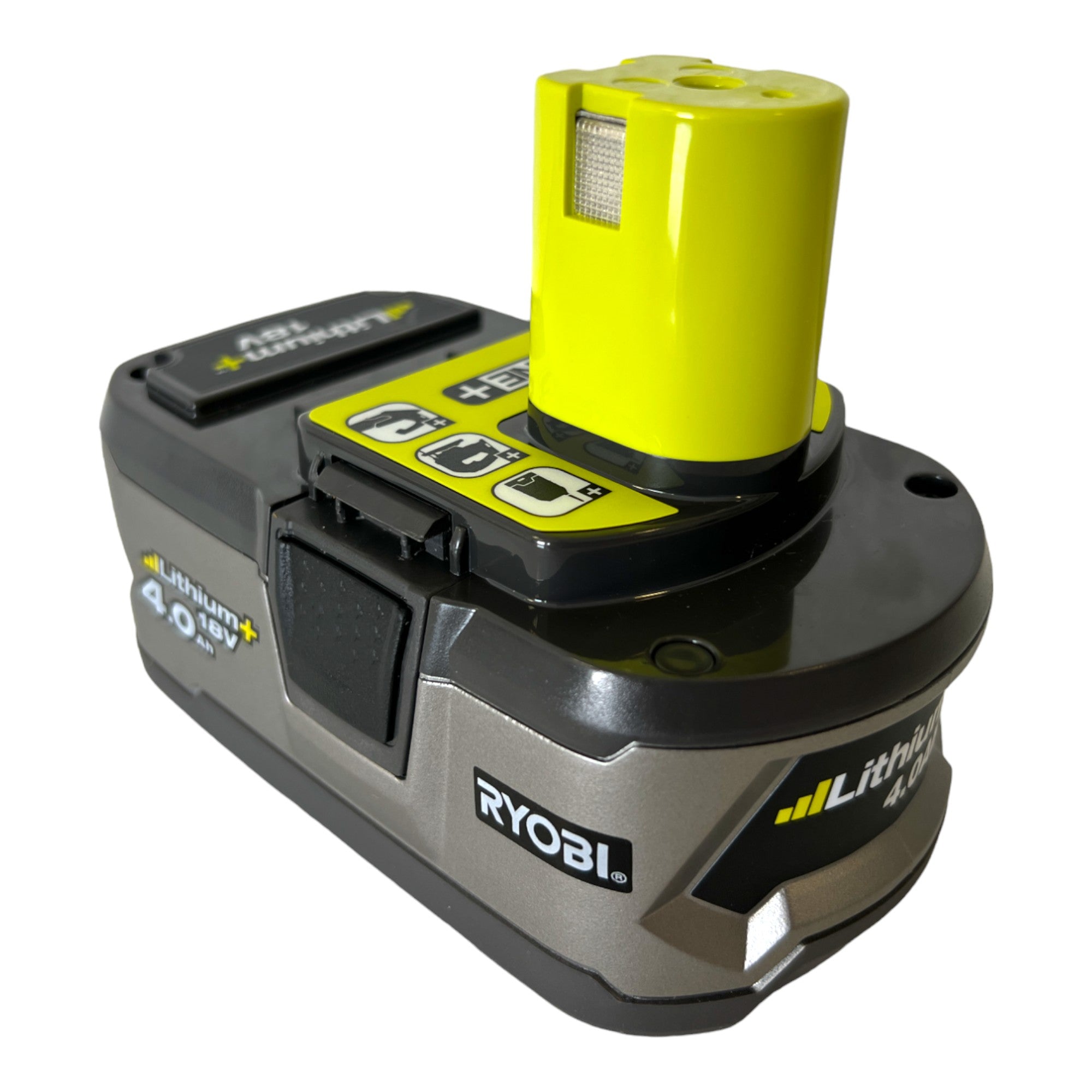 RYOBI RB18L40 Akku 18 V 4 0 Ah 4000 mAh Li Ion ONE 2 Stk 2x 5133001907 mit Ladestandanzeige 2 - toolbrothers