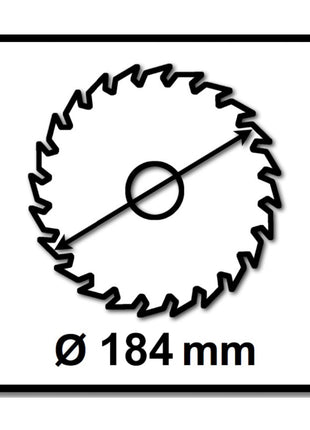 DeWalt DT 1002 QZ Sägeblatt Universal 184 x 2,6 x 16 mm 28 HM Zähne - Toolbrothers