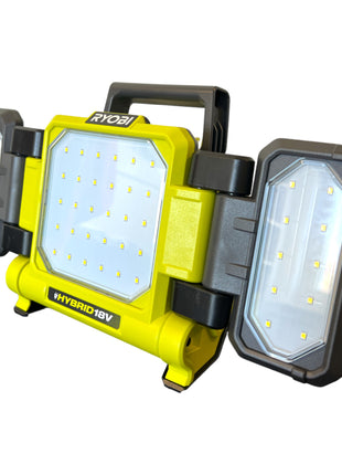 RYOBI RLPH18-115 Panel de luz LED híbrido 18 V 3000 lm + 1x batería 1,5 Ah + cargador