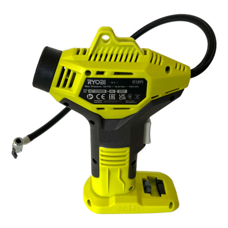 RYOBI R18PI-115 Akku Handkompressor 18 V 10,3 bar + 1x Akku 1,5 Ah + Ladegerät