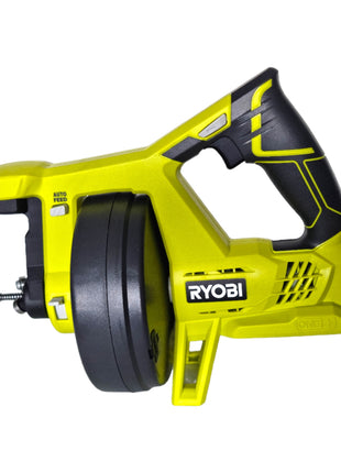 Ryobi R18DA-215 Akku Rohrreinigungsgerät 18 V ONE+ 7,6 m x 16 mm + 2x Akku 1,5 Ah + Ladegerät