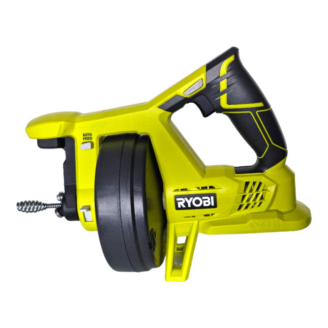 RYOBI R18DA-215 Akku Rohrreinigungsgerät 18 V ONE+ 7,6 m x 16 mm + 2x Akku 1,5 Ah + Ladegerät