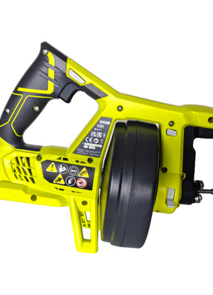 Ryobi R18DA-215 Akku Rohrreinigungsgerät 18 V ONE+ 7,6 m x 16 mm + 2x Akku 1,5 Ah + Ladegerät