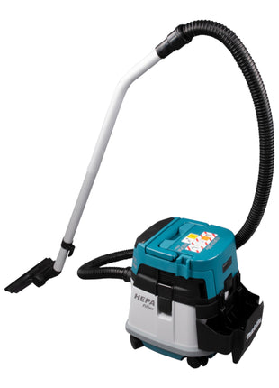 Aspirateur sans fil Makita DVC 157 LZX3 36 V (2x 18 V) 15 l classe de poussière L sans balais + accessoires - sans batterie, sans chargeur