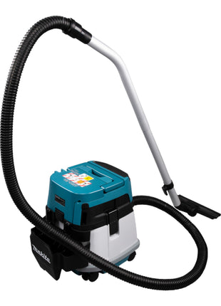 Aspirateur sans fil Makita DVC 157 LZX3 36 V (2x 18 V) 15 l classe de poussière L sans balais + accessoires - sans batterie, sans chargeur