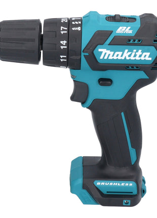 Taladro percutor inalámbrico Makita HP 332 DZE 12 V máx. 35 Nm sin escobillas + estuche - sin batería, sin cargador