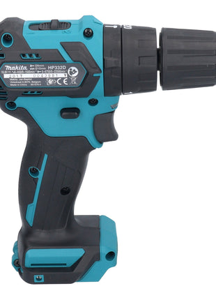 Taladro percutor inalámbrico Makita HP 332 DZE 12 V máx. 35 Nm sin escobillas + estuche - sin batería, sin cargador