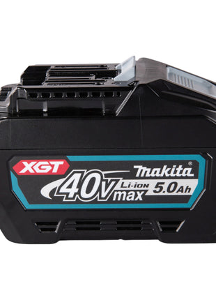 Makita 2x BL 4050 F Akku 40 V max. 5,0 Ah / 5000 mAh Li-Ion XGT ( 2x 191L47-8 ) IP64 mit Ladestandanzeige