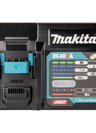 Kit source d'alimentation Makita 4x batterie BL 4050 F 40 V max. 5,0 Ah XGT + chargeur DC 40 RA