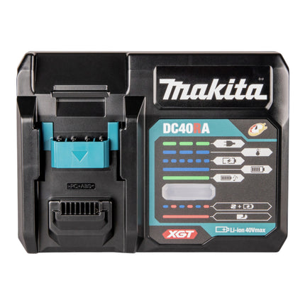 Kit di alimentazione Makita 4x batteria BL 4050 F 40 V max. 5,0 Ah XGT + caricabatterie DC 40 RA