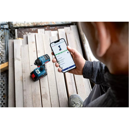 Bosch GDR 18V-220 C Professional Visseuse à chocs sans fil 18 V 220 Nm Brushless + L-BOXX ( 06019L6001 ) - sans batterie, sans chargeur