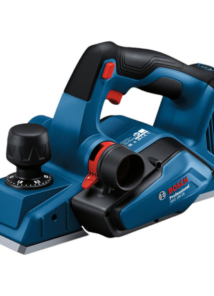 Bosch GHO 18V-26 Professional Akku Hobel 18 V 2,6 mm Brushless ( 06015B5000 ) + L-Boxx - ohne Akku, ohne Ladegerät