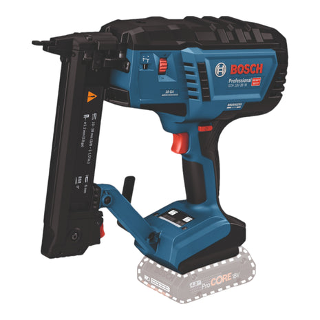 Bosch GTH 18V-38 M Grapadora para madera a batería profesional 18 V 5,8 x 10 - 38 mm sin escobillas (0601482501) + L-Boxx - sin batería, sin cargador