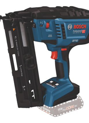 Bosch GNH 18V-64-2 M Cloueur à bois sans fil professionnel 18 V 1,6 x 32 - 64 mm brushless + L-Boxx (0601482001) - sans batterie, sans chargeur