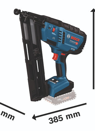 Bosch GNH 18V-64 MD Clavadora profesional para madera a batería 18 V 1,8 x 32 - 64 mm Brushless + L-Boxx (0601482201) - sin batería, sin cargador