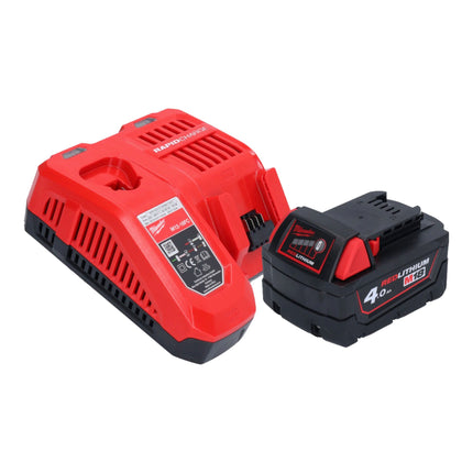 Milwaukee M18 ONEFLT-401X wkrętarka akumulatorowa 18 V 4,8 / 6,4 / 9,53 mm + 1x akumulator 4,0 Ah + ładowarka + pudełko HD