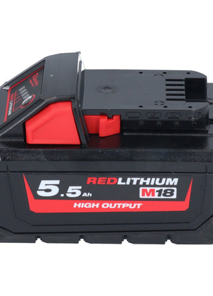 Outil de pose de boulons à bague de verrouillage de batterie Milwaukee M18 ONEFLT-551X 18 V 4,8 / 6,4 / 9,53 mm + 1x batterie 5,5 Ah + boîtier HD - sans chargeur