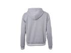 Der L-BOXX Hoodie in Grau-Weiß (Herren / Größe M) - Sportlich und Bequem