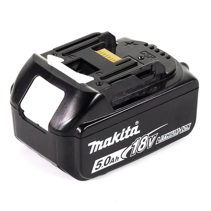 Makita DCL 180 T1 W cordless hoover 18 V white + 1x rechargeable battery 5.0 Ah - without charger