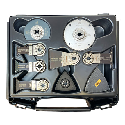 Fein Multimaster MM 500 Plus herramienta multifunción 350 W Starlock Plus Black Edition ( 72297561000 ) + 33 pcs. accesorios + L-Boxx
