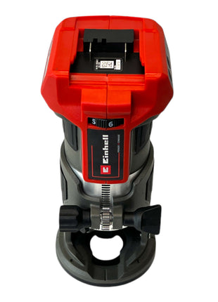 Einhell TP-ET 18 Li Akku Kantenfräse 18 V 6 / 8 mm Brushless ( 4350412 ) Solo - ohne Akku, ohne Ladegerät