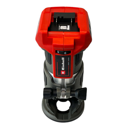Einhell TP-ET 18 Li akumulatorowa frezarka górnowrzecionowa 18 V 6 / 8 mm bezszczotkowa ( 4350412 ) Solo - bez akumulatora, bez ładowarki