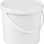 Bucket ( 9000450005 ) 5 l plastic, food-safe white Ø 188 mm height 214 mm