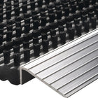 Fußmatte Alu-Anlaufkante ( 9000471289 ) schwarz/silber PP/Alu