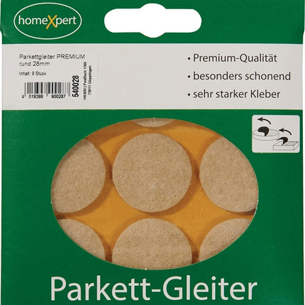 Parkettgleiter Premium ( 3000271029 ) 28 mm selbstklebend