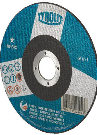 Tyrolit disque à tronçonner BASIC ( 8000757603 ) D178x1,6mm alésage droit 22,23 mm