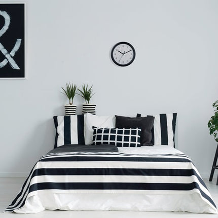 TFA Dostmann wall clock ( 9000486860 ) quartz clock plastic black numbers