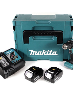 Makita DDF 485 RMJ Akku Bohrschrauber 18V 50Nm im Makpac + 2x 4,0 Ah Akku + Ladegerät - Toolbrothers