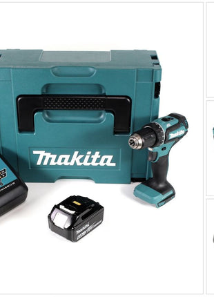 Makita DDF 485 RG1J Akku Bohrschrauber 18V 50Nm im Makpac + 1x 6,0 Ah Akku + Ladegerät - Toolbrothers