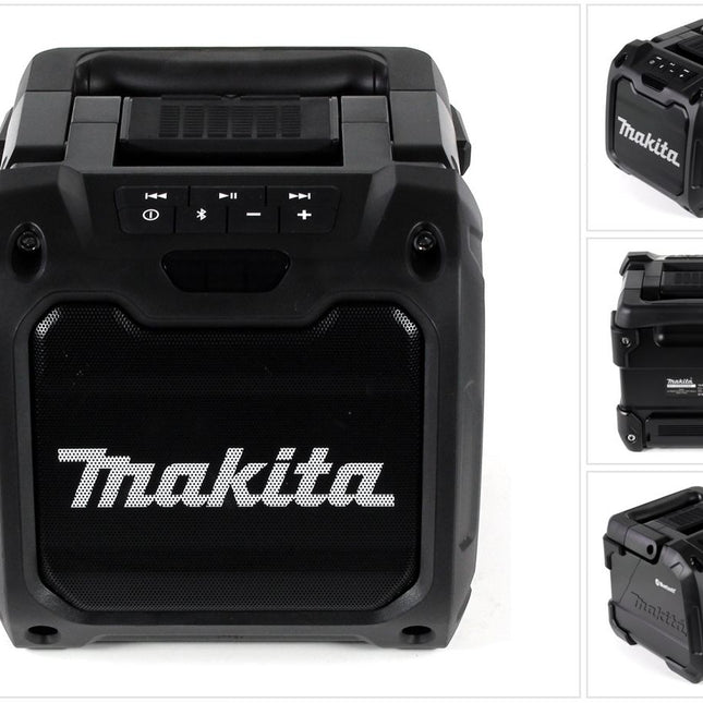 Makita DMR 200 B 10,8 - 18 V Li-Ion Baustellen Lautsprecher Schwarz mit Bluetooth Solo - ohne Akku, ohne Ladegerät - Toolbrothers