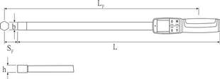 Clé dynamométrique/angulaire Stahlwille 714/1 ( 8000332362 ) 1 - 10 Nm