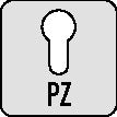 SSF Rohrrahmen-Einsteckschloss ( 3324024332 ) PZW 24/35/92/8 mm DIN links / rechts Riegelausschluss 21 mm 245 mm