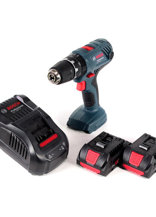 Bosch Professional GSB 18V-21 Akku Schlagbohrschrauber 18V 55Nm + 2x Akku ProCORE 4,0Ah + Schnellladegerät - Toolbrothers