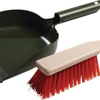 Dustpan set ( 9000470004 ) with metal handle Metal, lacquered