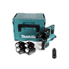 Makita DHR 281 G4J Brushless Akku Bohrhammer 28 mm 2x 18 V für SDS-PLUS mit Schnellwechselfutter im Makpac + 4x 6,0 Ah Akku - ohne Ladegerät - Toolbrothers